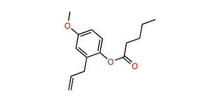 2-Allyl-4-methoxyphenyl pentanoate